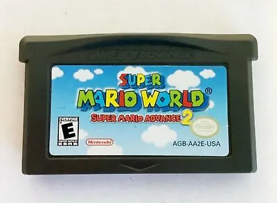 Super Mario World: Super Mario Advance 2 Game Boy Advance GBA Game CARTRIDGE • $54.95