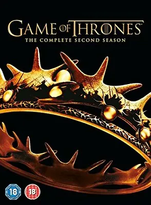 Game Of Thrones - Season 2 DVD Drama (2013) Lena Headey Quality Guaranteed • £3.55