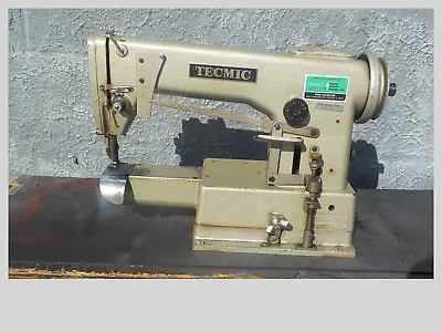 Industrial Sewing Machine Model Tecmic 202 Cylinder Walking Foot Light Leather • $495