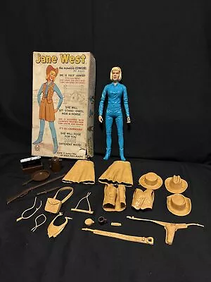 Jane West Cowgirl By Marx #2067 Doll Box & Accessories VINTAGE COMPLETE! • $69.99