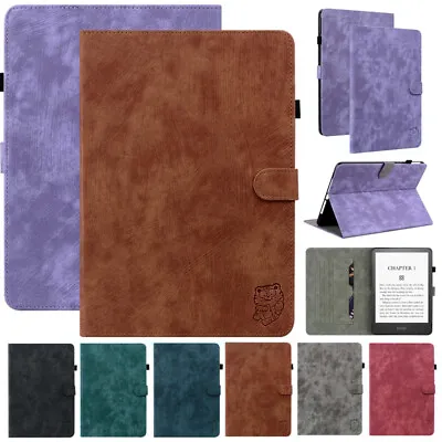 $15.49 • Buy For Amazon Kindle Paperwhite Cover 11th Gen 2021 6.8  Retro Leather Smart Case