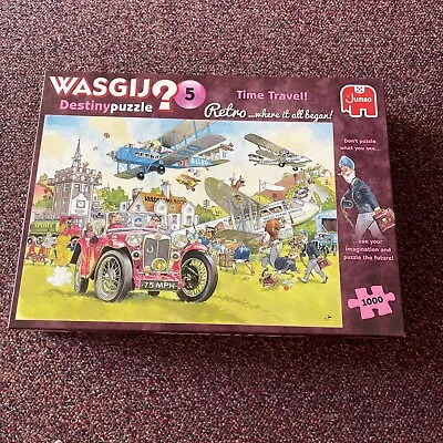 Wasgij 25008 Retro Destiny 5 Time Travel! Jigsaw Puzzle - 1000 Piece • £4