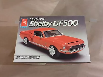 1:25 AMT ERTL 1968 Ford Shelby GT-500 Model Kit #6541  Open Box Sealed Parts  • $14.50