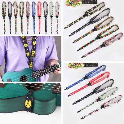 $6.15 • Buy Ukulele Strap Musical Instrument Straps Adjustable Belt Guitar Accessories