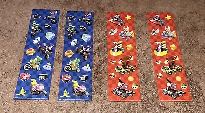 Mario Kart Wii Sticker Sheets Fast Shipping • $14.99