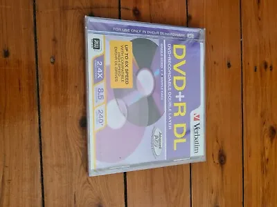 Verbatim DVD+R DL And BD-R DL Jewel Case - One Disc Each Bundle • $1