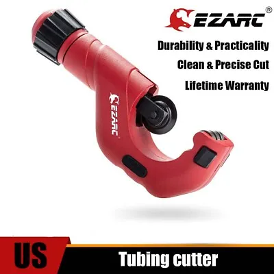 EZARC Tubing Cutter Copper Pipe Cutter 5/32 To 1-1/4 Inch Heavy Duty Tube Tool • $19.79