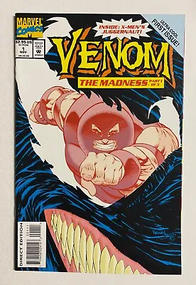 VENOM : THE MADNESS   #1  ••• Juggernaut   Marvel Comics  • $3.50