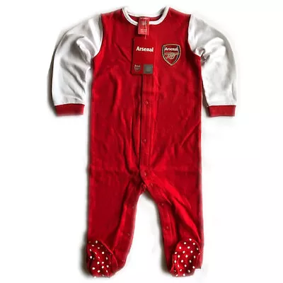 £9.99 • Buy Arsenal Kids Babygrow Jumpsuit All In One Overall Gunners Sleepsuit PJ's Night