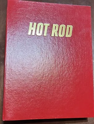 1981 Complete Year Vintage Hot Rod Magazines In Red Hot Rod Binder 12 Issues • $31.25