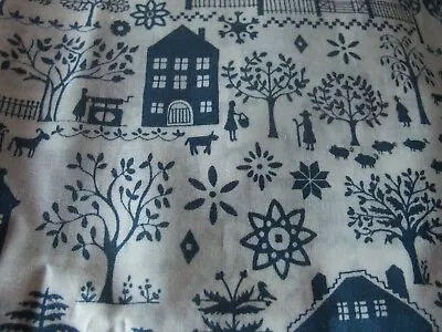 LIBERTY FABRIC - Alices Farm - 27 X 54ins. • £10