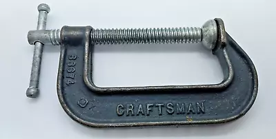 Vintage Craftsman #66674 Malleable  C Clamp Made In USA • $9.99