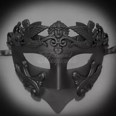 Roman Masquerade Mask Men's Masquerade Mask Greek Mardi Gras Venetian Mask • $24.95