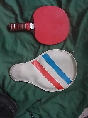 Table Tennis Bat & Case Slazenger Demon Good Condition • £14