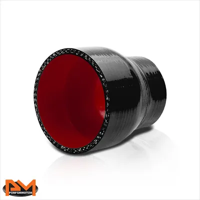 Straight Coupler 3  To 4  Intercooler/Charger/Turbo Silicone Hose Reducer Black • $8.89