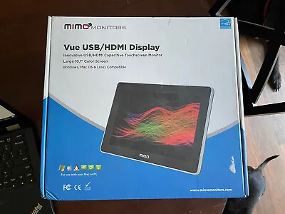 Mimo Monitors UM-1080-NB Vue HD 10.1  NON-Touch USB LCD HDMI Display • $91.96