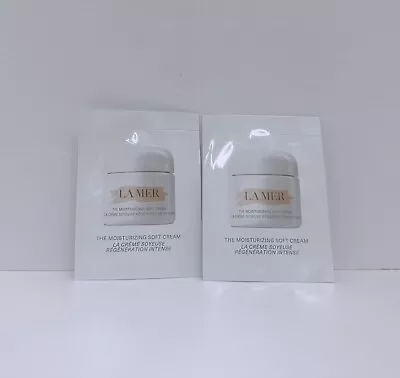 2 X La Mer The Moisturizing Soft Cream 0.05 Oz Each • $11.95