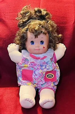 Magic Nursery Girl Baby Doll Vintage Mattel 1989 Original Pink Outfit • $40