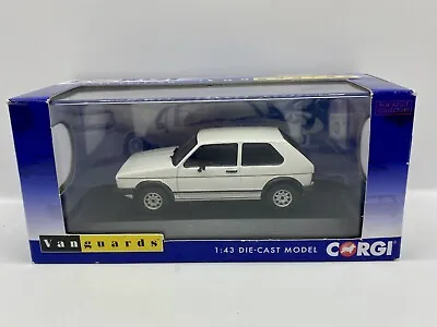 Corgi Vanguards VA12007 - Volkswagen Golf GTI Mk1 Series 2 - Alpine White • $40.28