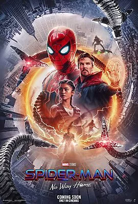 Marvel Wall Print Poster Wall Decor Film  Spider-man: No Way Home  Sci-fi Gift • $10.99