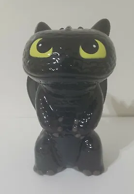 How To Train Your Dragon Toothless Ceramic Coin Bank 8”T Dream Works  • $23.99