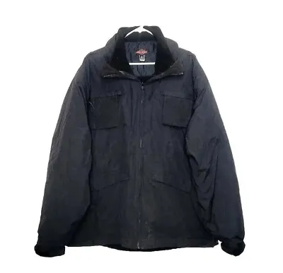 Tru Spec 3 In 1 Weathershield Tactical Jacket NEW Size 2XLL Black Fleece Lined • $55