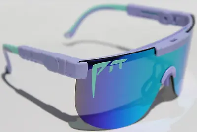 PIT VIPER The Moontower Ellipticals Sunglasses Purple Blue/Green NEW NO BOX • $64.95