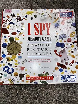 I Spy Memory Game. A Game Of Picture Riddles Complete! • $8