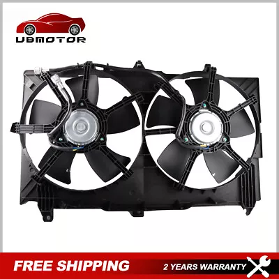 New Dual Radiator Cooling Fan For 03-06 Nissan 350Z 03-07 Infiniti G35 3.5l V6 • $77.95