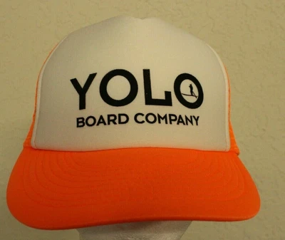 $13.19 • Buy Yolo Board Company Cobra Baseball Cap Trucker Hat Snapback Adjustable Mesh 
