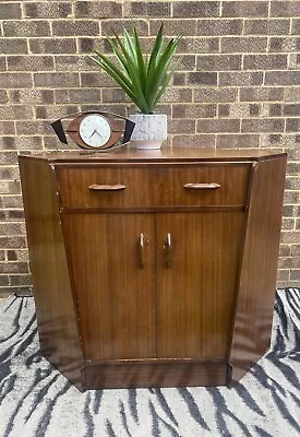 Mid Century Vintage Retro Brandon G Plan E Gomme Corner Bureau Cupboard • £85