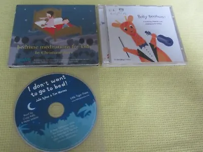 Bedtime Meditations For Kids Christina Kerr & Baby Beethoven 3 CDs Babies • £5.25