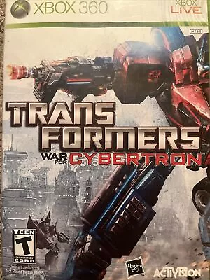 Transformers: War For Cybertron (Microsoft Xbox 360 2010) • $13.50