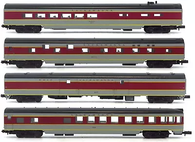 Con-Cor N Gauge 85ft Coaches Options In ERIE LACKAWANNA Livery • £17