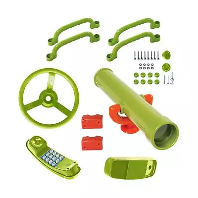 £53.70 • Buy Outdoor Playset Playground Steering Wheel Set Pirate Telescope Swingset