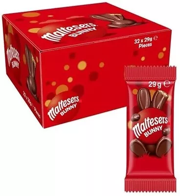 Maltesers Easter Bunny Milk Chocolate Treats 32 X 29g • $350