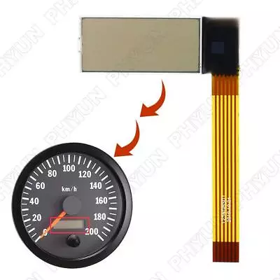 6Pin Speedometer Tachometer LCD Display For VDO Gauge Tachometer Kenworth Truck • $21.50