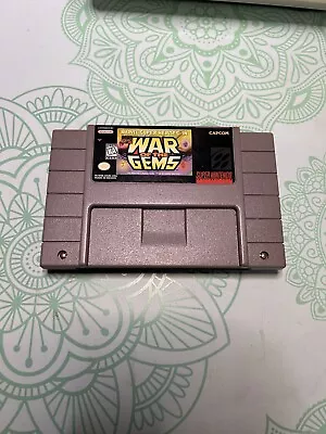 Marvel Super Heroes War Of The Gems SNES Super Nintendo 1996Authentic *TESTED* • $42.99