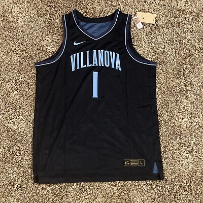 Villanova Wildcats Nike Elite Basketball Jersey Mens Size Large #1 NWT • $50