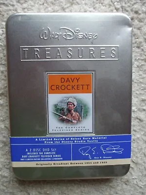 Walt Disney Treasures: Davy Crockett - The Complete Televised Series DVD • £25