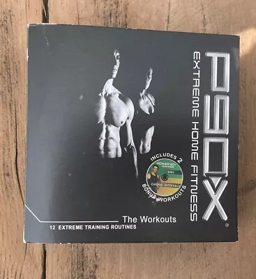 P90X Extreme Home Fitness The Workouts 12 Training Routines Complete-DVD Set • $17.77