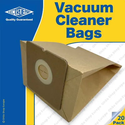 20 X VAX MOJO 111 Vacuum Cleaner Bags E67 E67N & H55 Type - V077 V-077 V-077m • £14.68