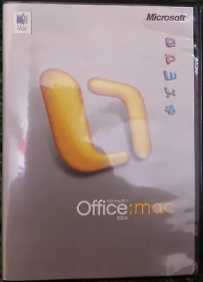 Microsoft Office 2004 For Mac Entourage PowerPoint Word Excel • $50