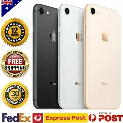 $330.90 • Buy New Factory Unlocked Apple IPhone 8 64GB 256GB  Smartphone Free Express Post 