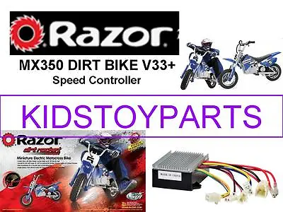 NEW! Razor MX350 DIRT BIKE (V33 - 36) ESC (ELECTRONIC SPEED CONTROLLER)  • $20