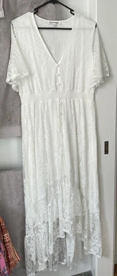 $50 • Buy Maive & Bo Lace Maternity Dress, Size Small.