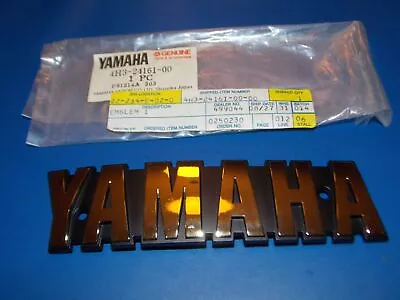 Nos Yamaha 1980-1981 Xs1100 Fuel Tank Left Emblem 1 4h3-24161 • $49.80