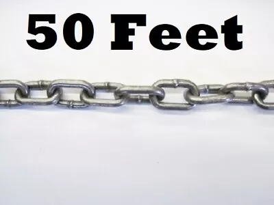 50 Ft MB #2 Heavy Duty Straight Link Chain Trapping Supplies 50 Foot  • $49.99