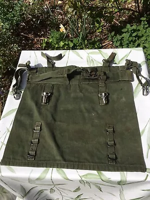 British Army 58 Pattern Poncho Roll Carrier Pouch 3rd Issue Webbing Pick Cover • £15