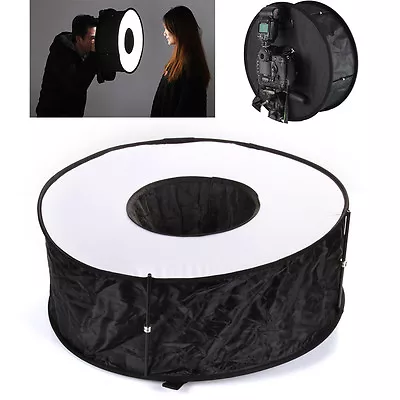 18  45cm Easy-Fold Circular Macro Ring Softbox Reflector For Speedlite Flash • $16.66